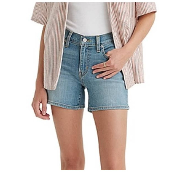 Levi's Pants - Levi's High-Rise Jean Shorts Light Wash Size 14